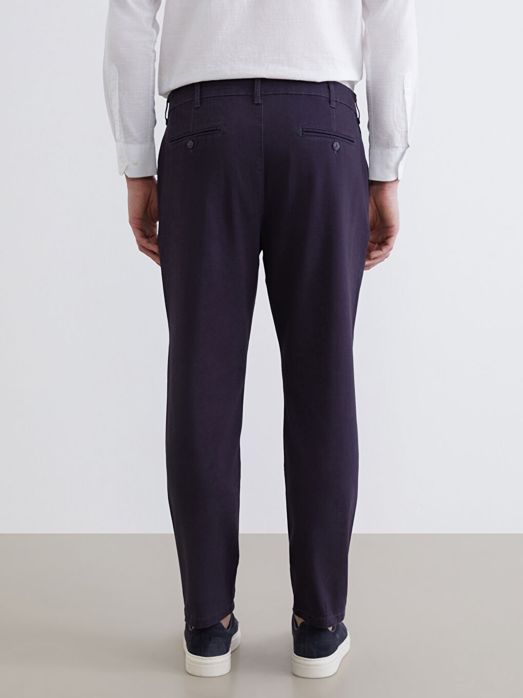 Slim Fit Men's Chino Trousers-3