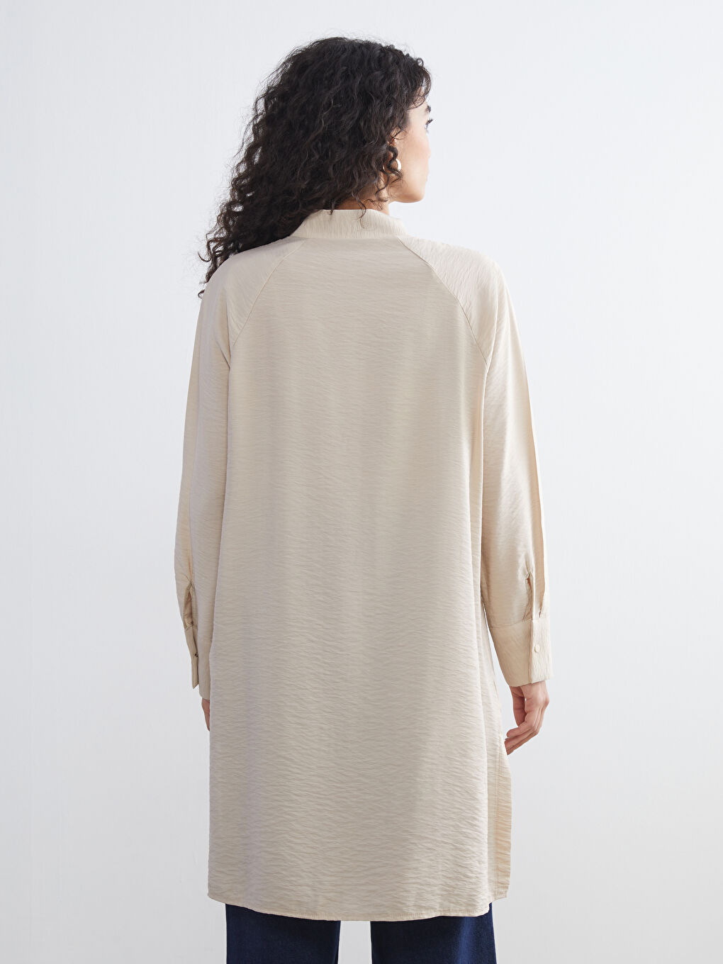 LCW ECO Textured Women's Shirt Tunic -W5GU35Z8-VZH