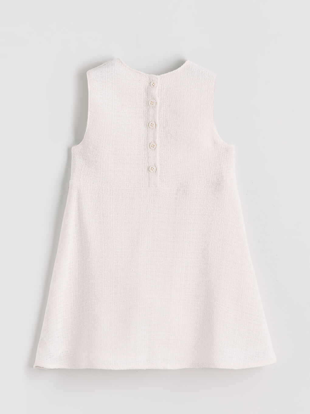 Bow Printed Girls' Dress-1