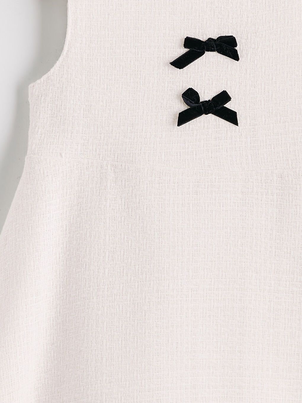 Bow Printed Girls' Dress-2