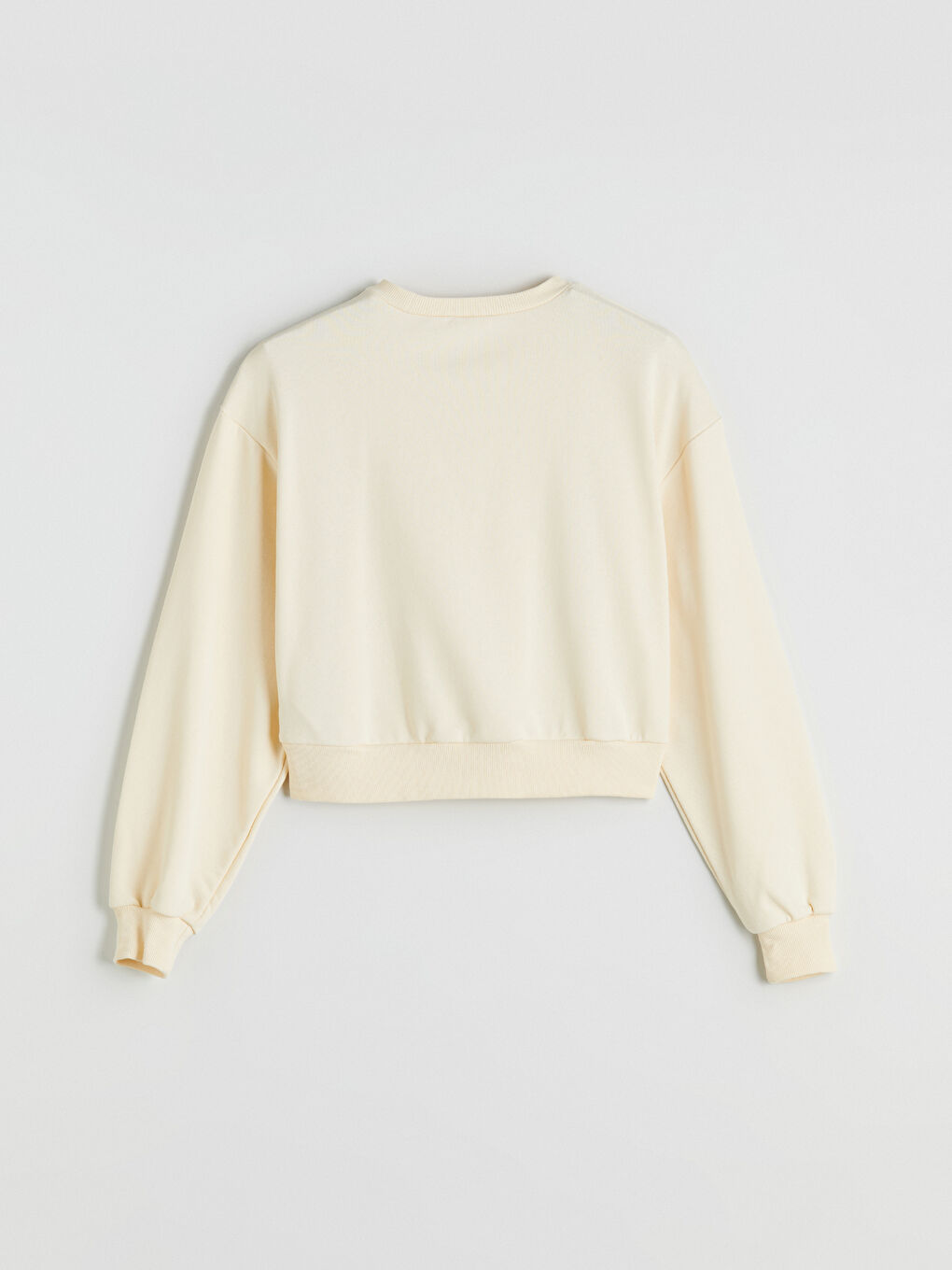 LCW ECO Crew Neck Embroidered Women's Sweatshirt -W5GU61Z8-V9H
