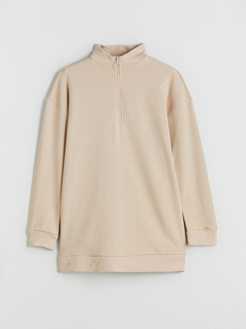 LCW ECO Funnel Neck Women's Sweatshirt Tunic -W5GU72Z8-DDX