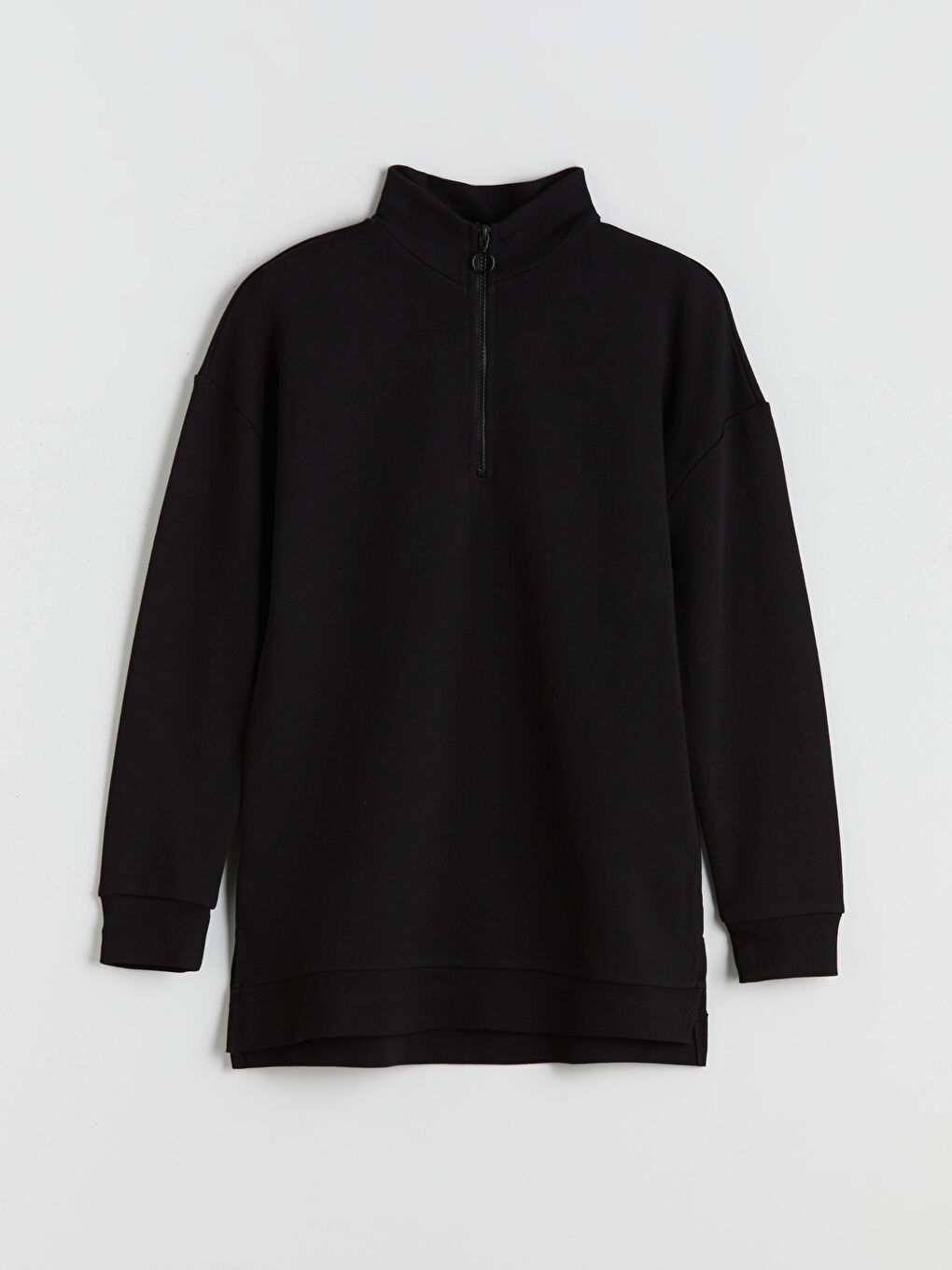 LCW ECO Funnel Neck Women's Sweatshirt Tunic -W5GU72Z8-CVL