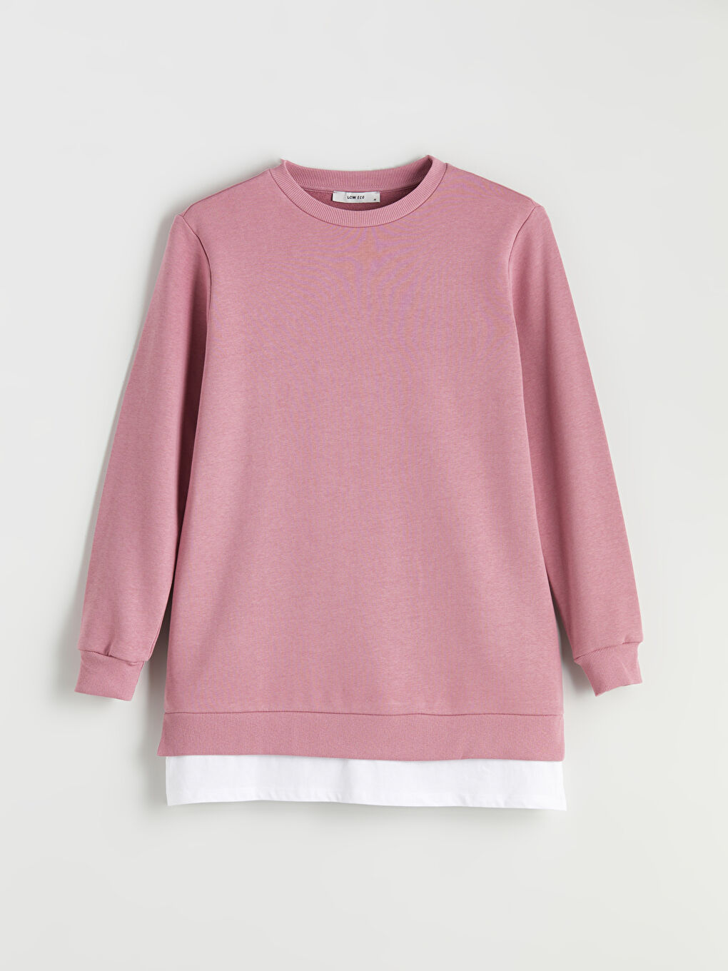 LCW ECO Crew Neck Women's Sweatshirt Tunic -W5GU73Z8-ERV