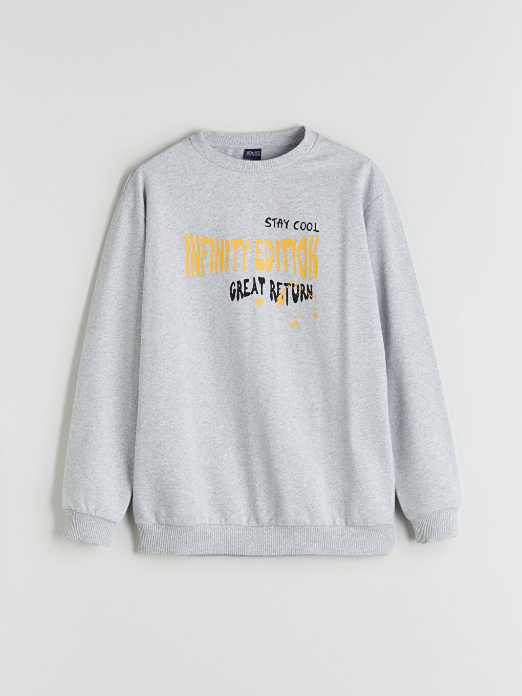 LCW ECO Crew Neck Boys' Sweatshirt -W5GU80Z4-CT3