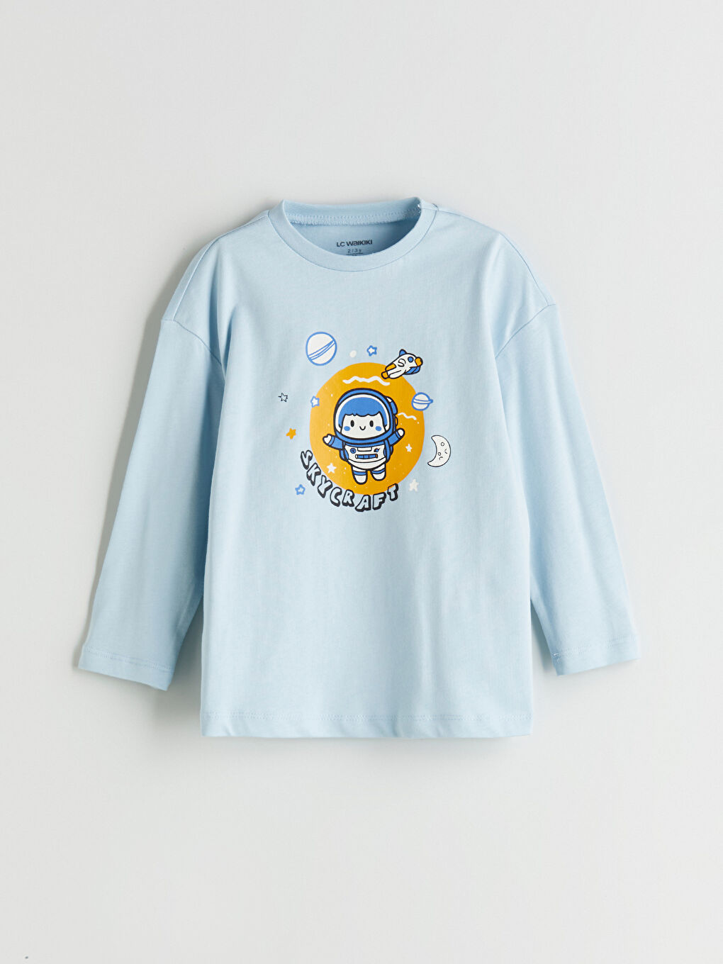 LCW ECO Crew Neck Printed Boys' T-Shirt -W5GU86Z1-G2E