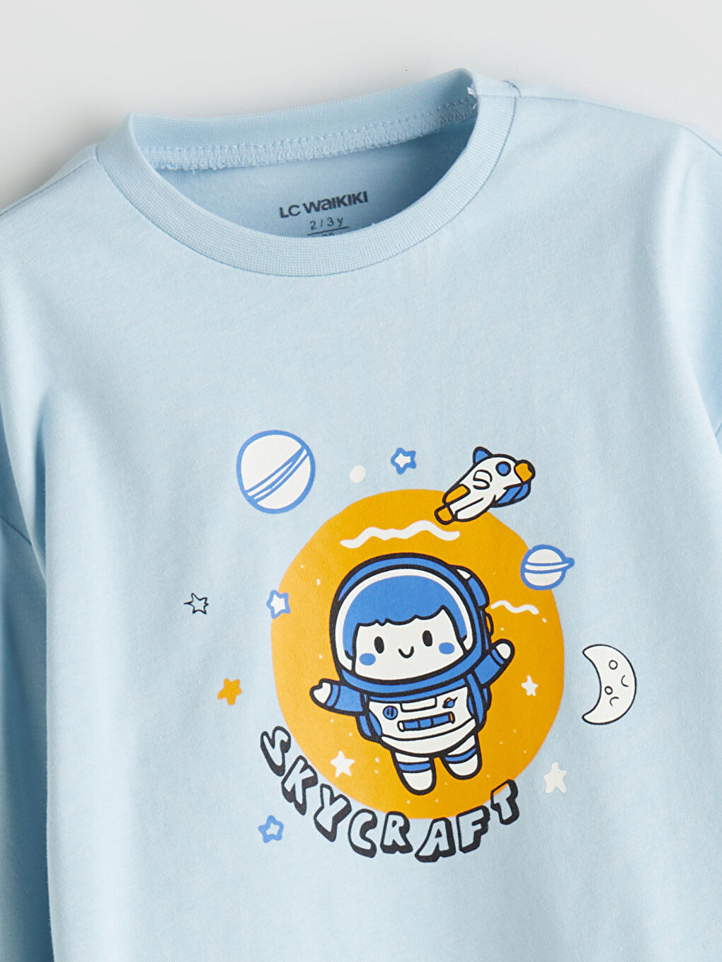 LCW ECO Crew Neck Printed Boys' T-Shirt -W5GU86Z1-G2E