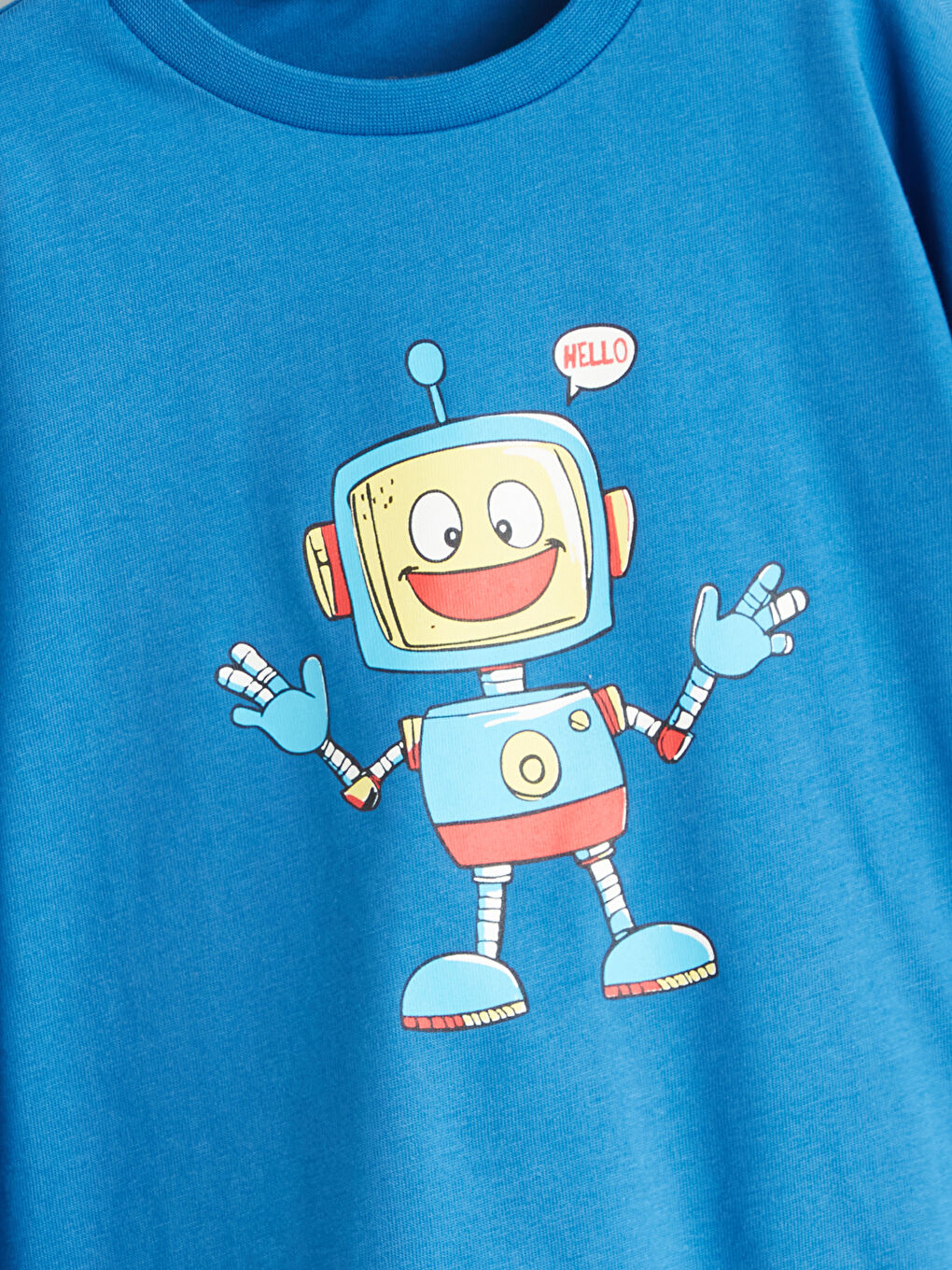 LCW ECO Crew Neck Printed Boys' T-Shirt -W5GU86Z1-R4A