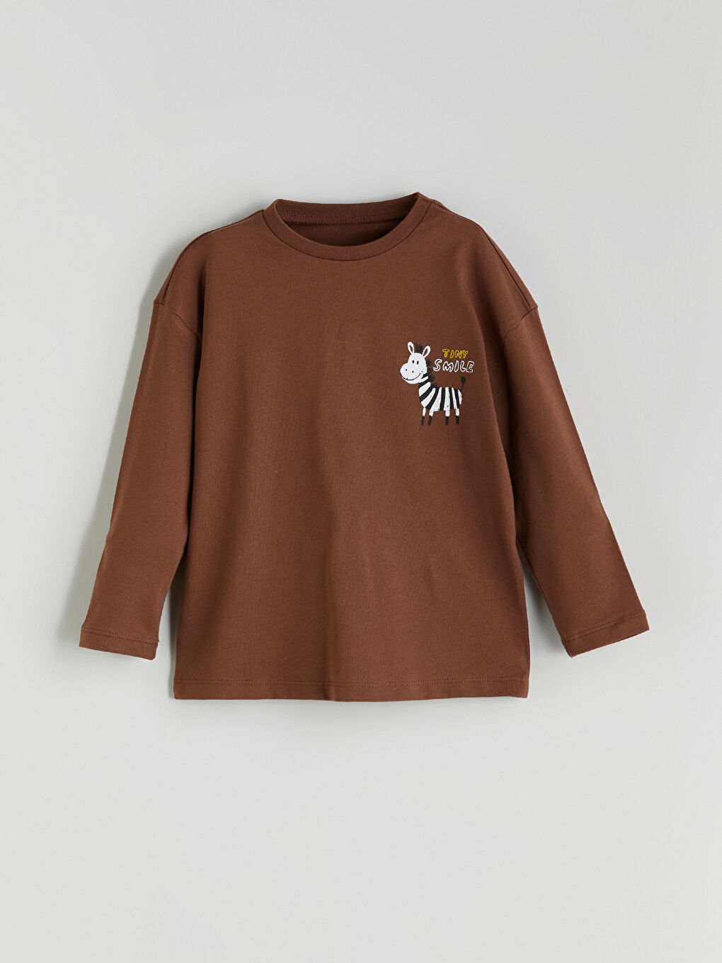 LCW ECO Boy BROWN T-Shirt -W5GU87Z1-HKA