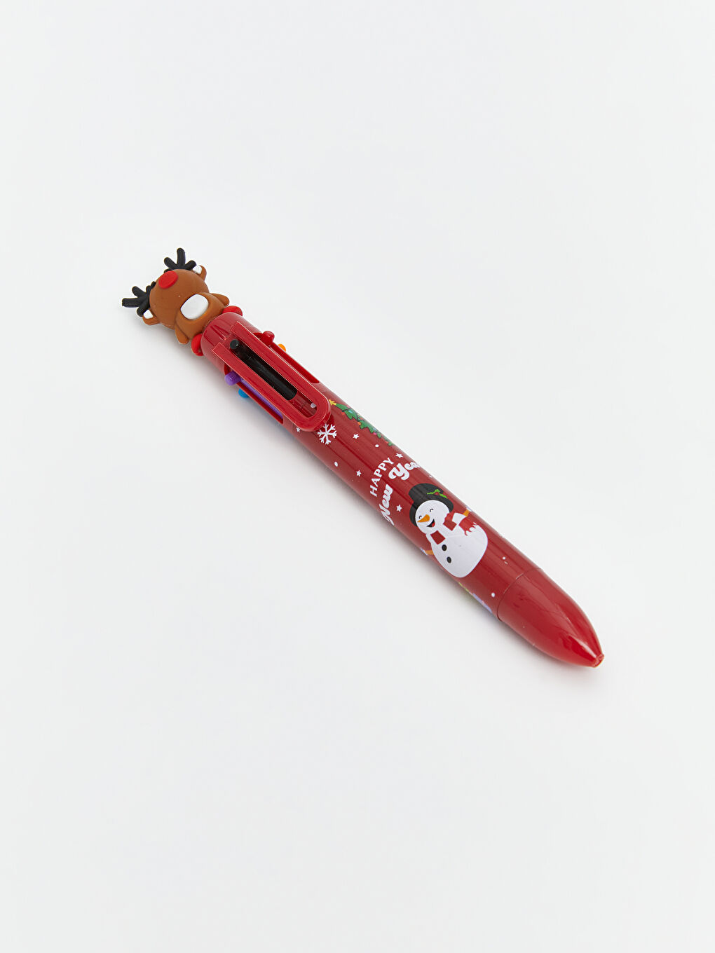 Рождестволық тақырыптағы шарикті қалам-15