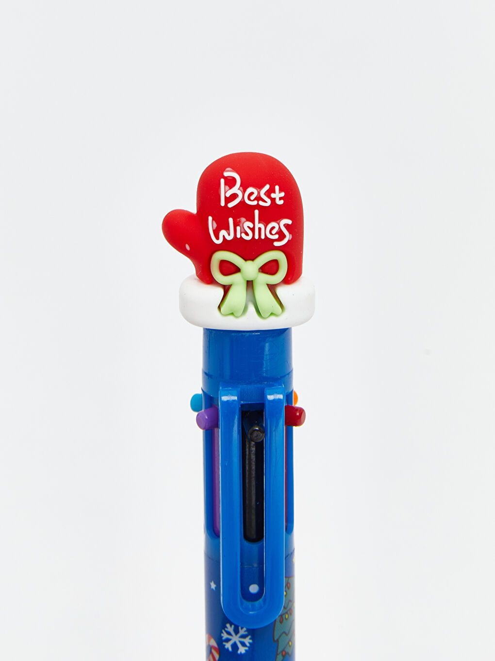 Рождестволық тақырыптағы шарикті қалам-10