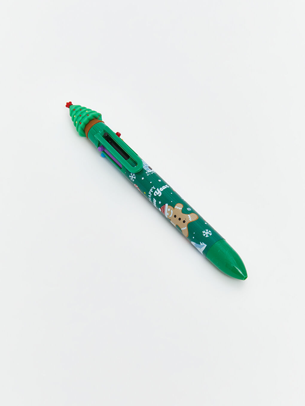 Рождестволық тақырыптағы шарикті қалам-12