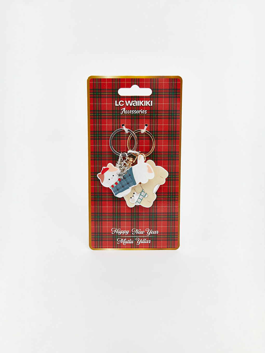 Коледен тематичен ключодържател