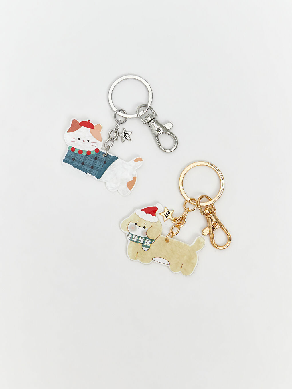 Коледен тематичен ключодържател-1