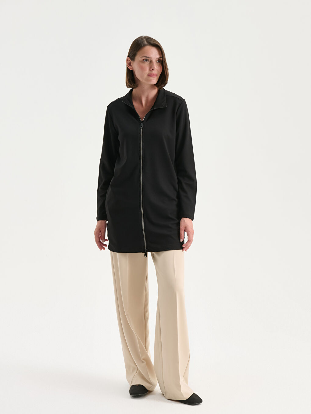 Woman BLACK Cardigan-2