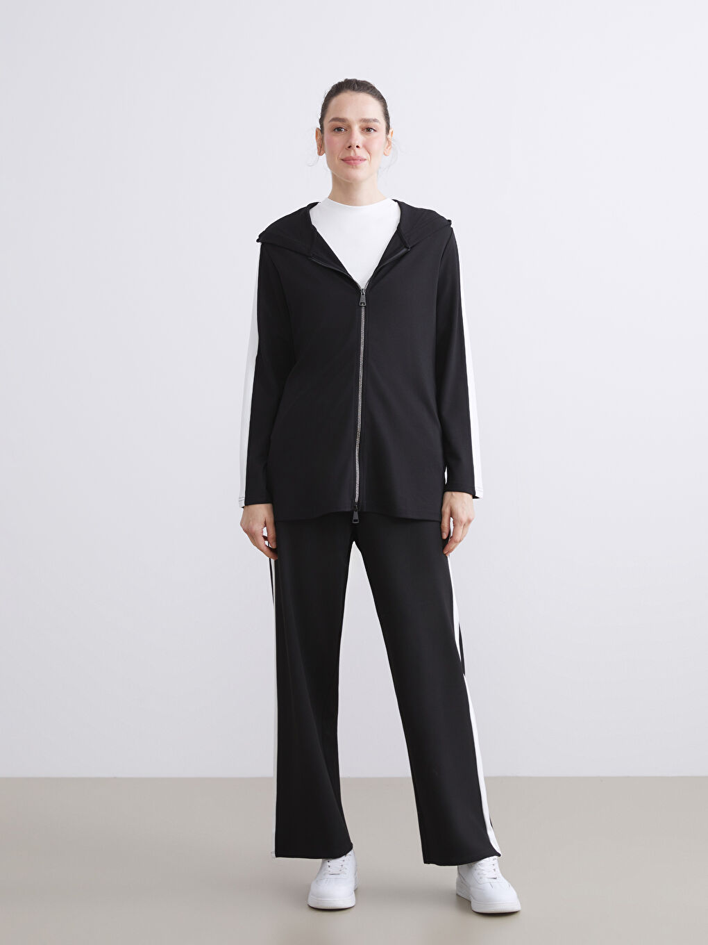 Hooded Women's Cardigan-1