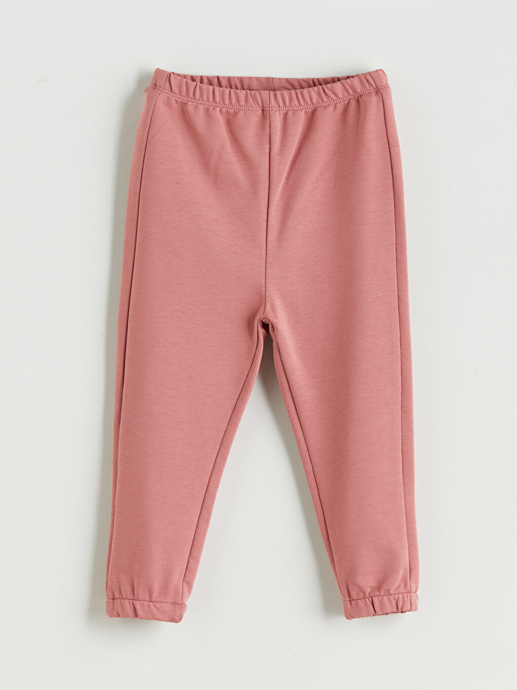 Pembe Baskılı Kız Bebek Sweatshirt ve Pantolon 2'li-3