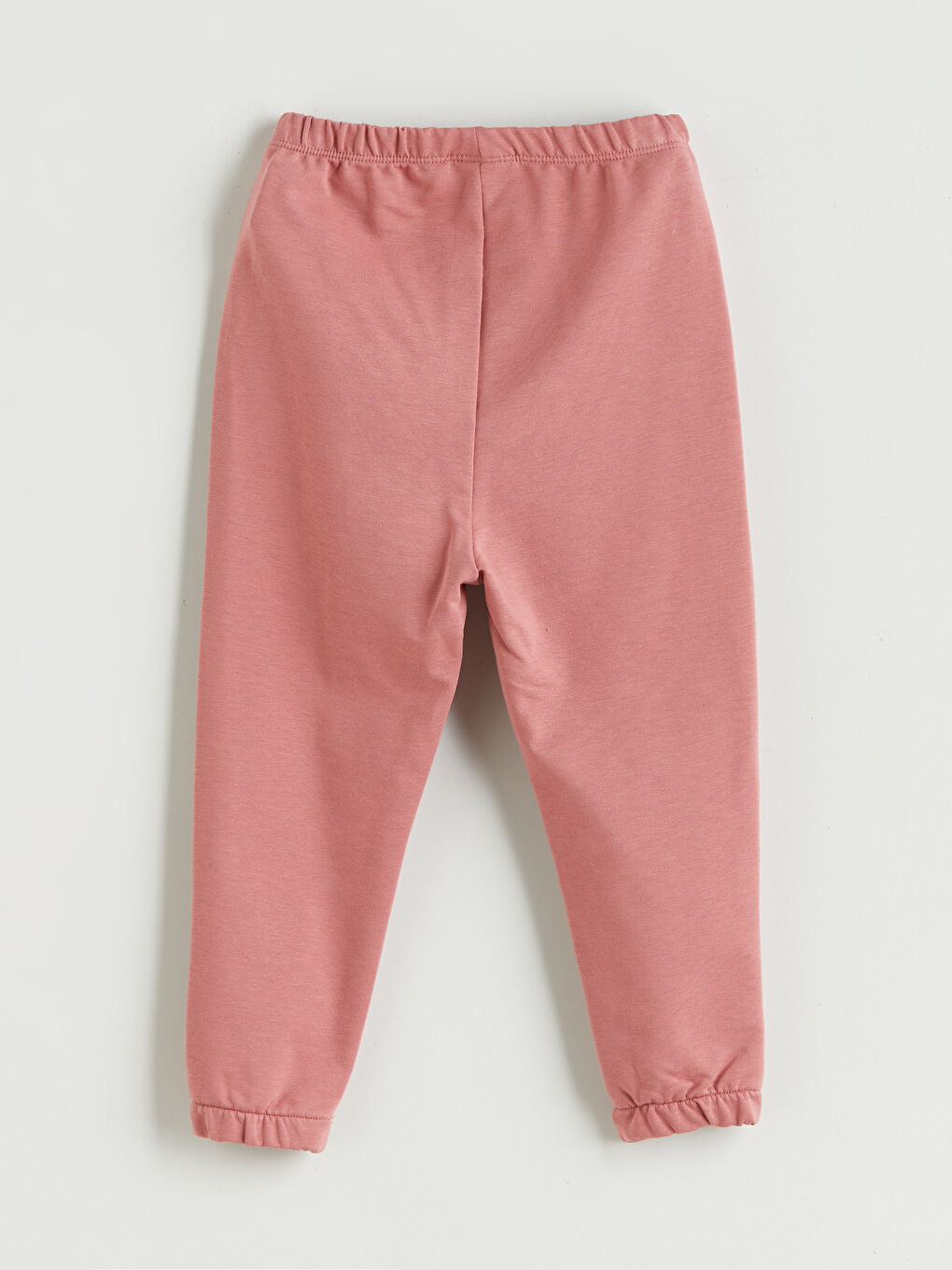 Pembe Baskılı Kız Bebek Sweatshirt ve Pantolon 2'li-4