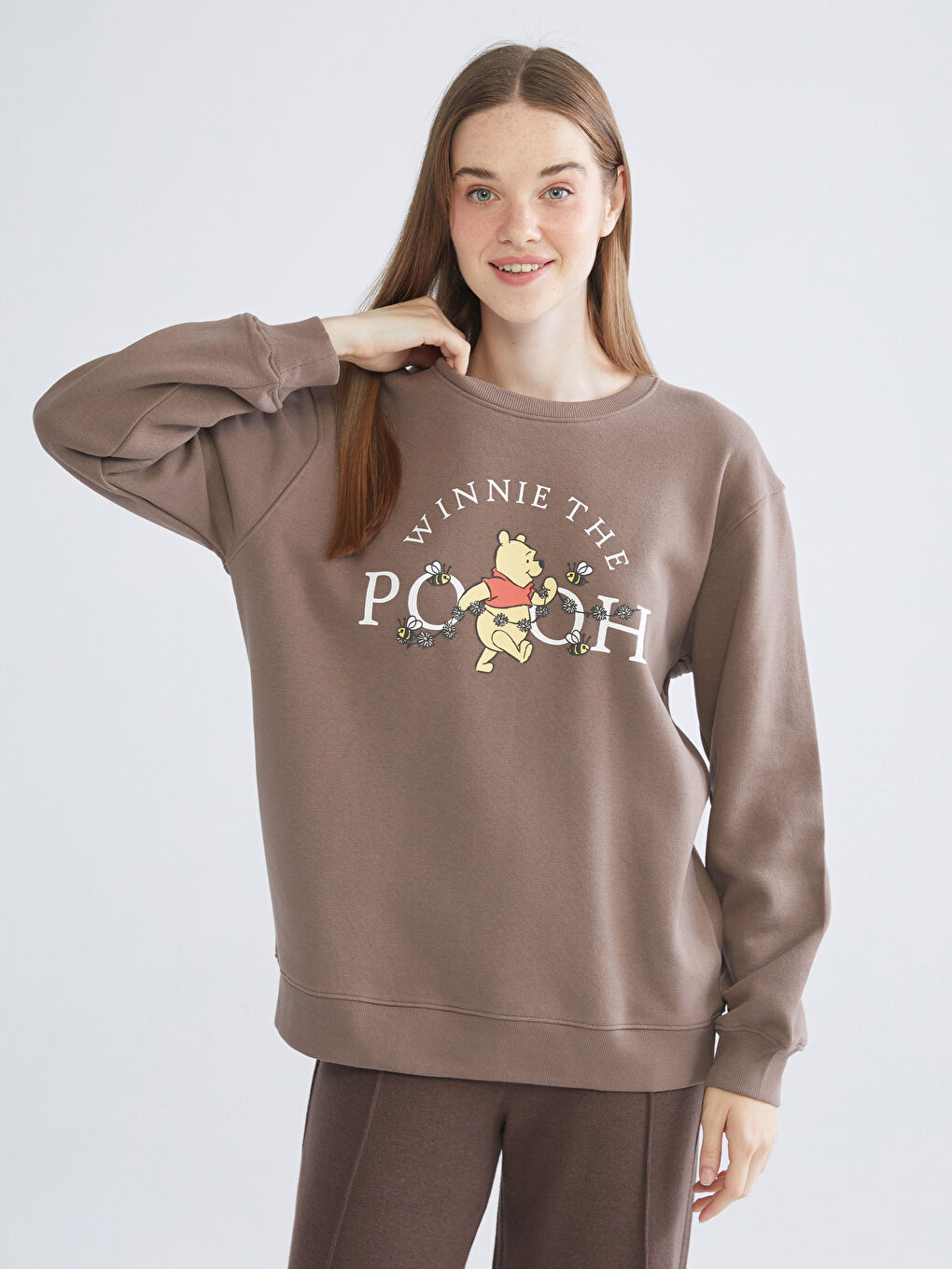 Woman BROWN Sweatshirt