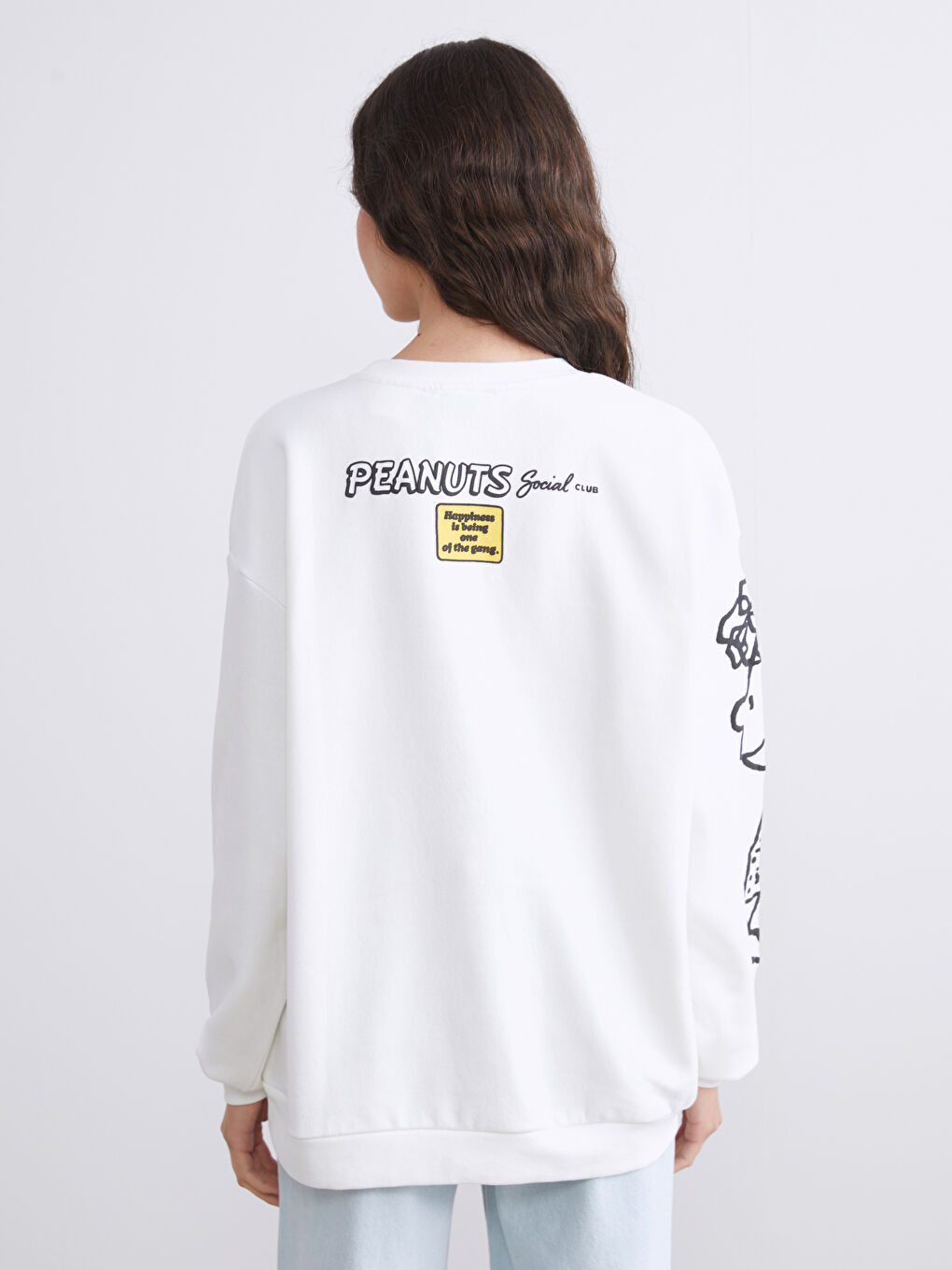 Woman ECRU Sweatshirt-3