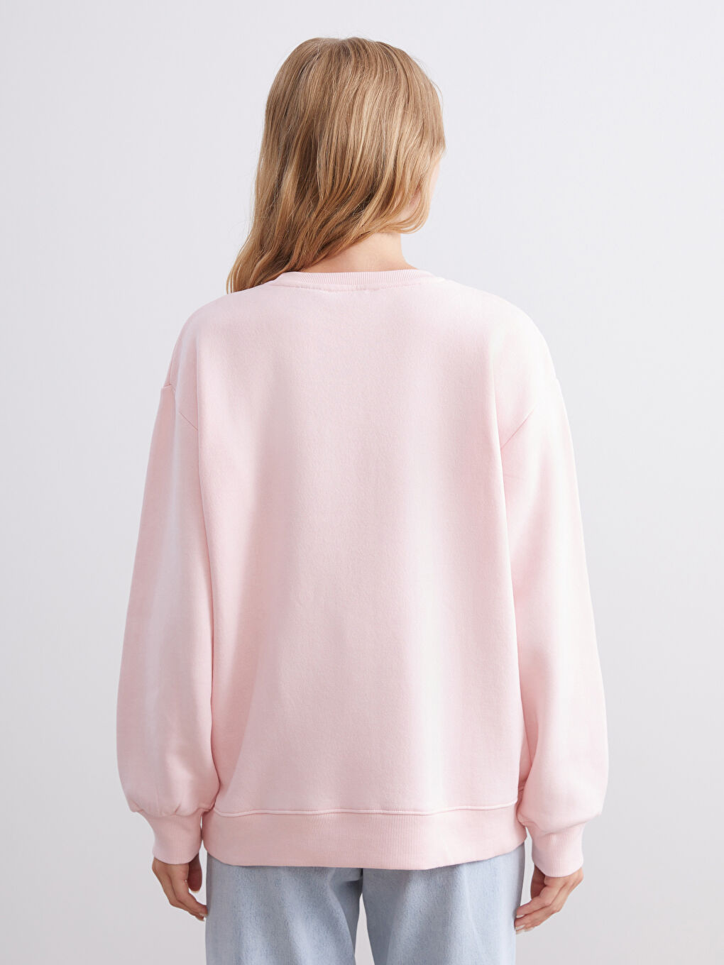 Woman PINK Sweatshirt-3