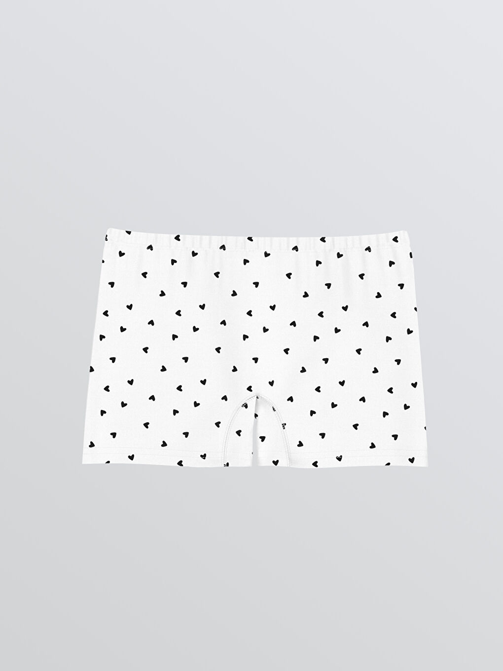 Siyah Baskılı Kız Çocuk Boxer