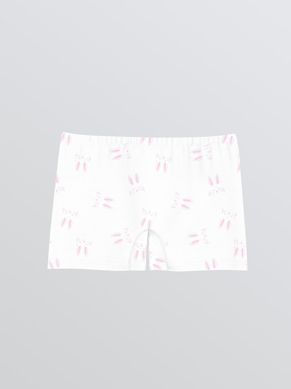 Pembe Baskılı Kız Çocuk Boxer