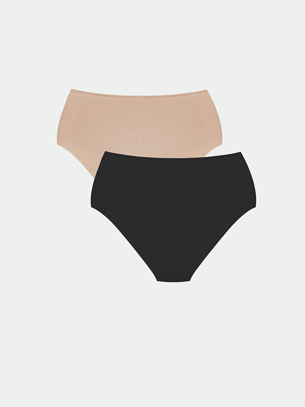 Lace Detailed Classic Knickers 2 Pack-3