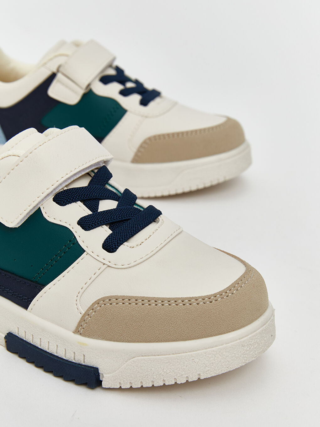 Laces & Hook-and-Loop Boys' Sneakers -W5GY82Z4-FDU