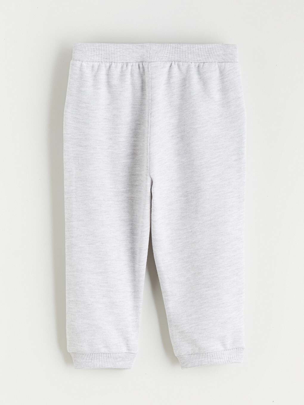 Beyaz Erkek Bebek Jogger Eşofman Altı-3