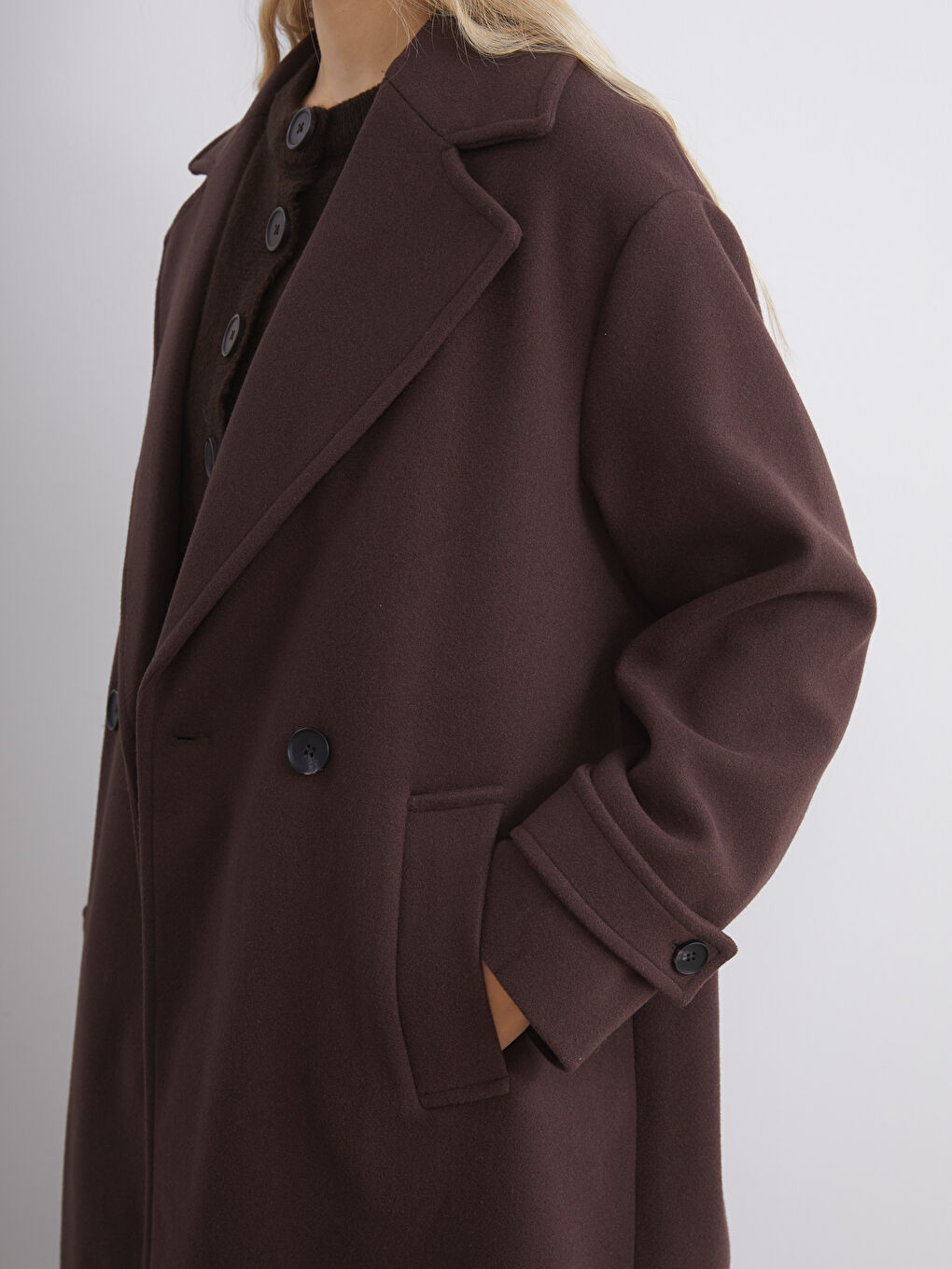 Double Breasted Women's Cachet Overcoat-2