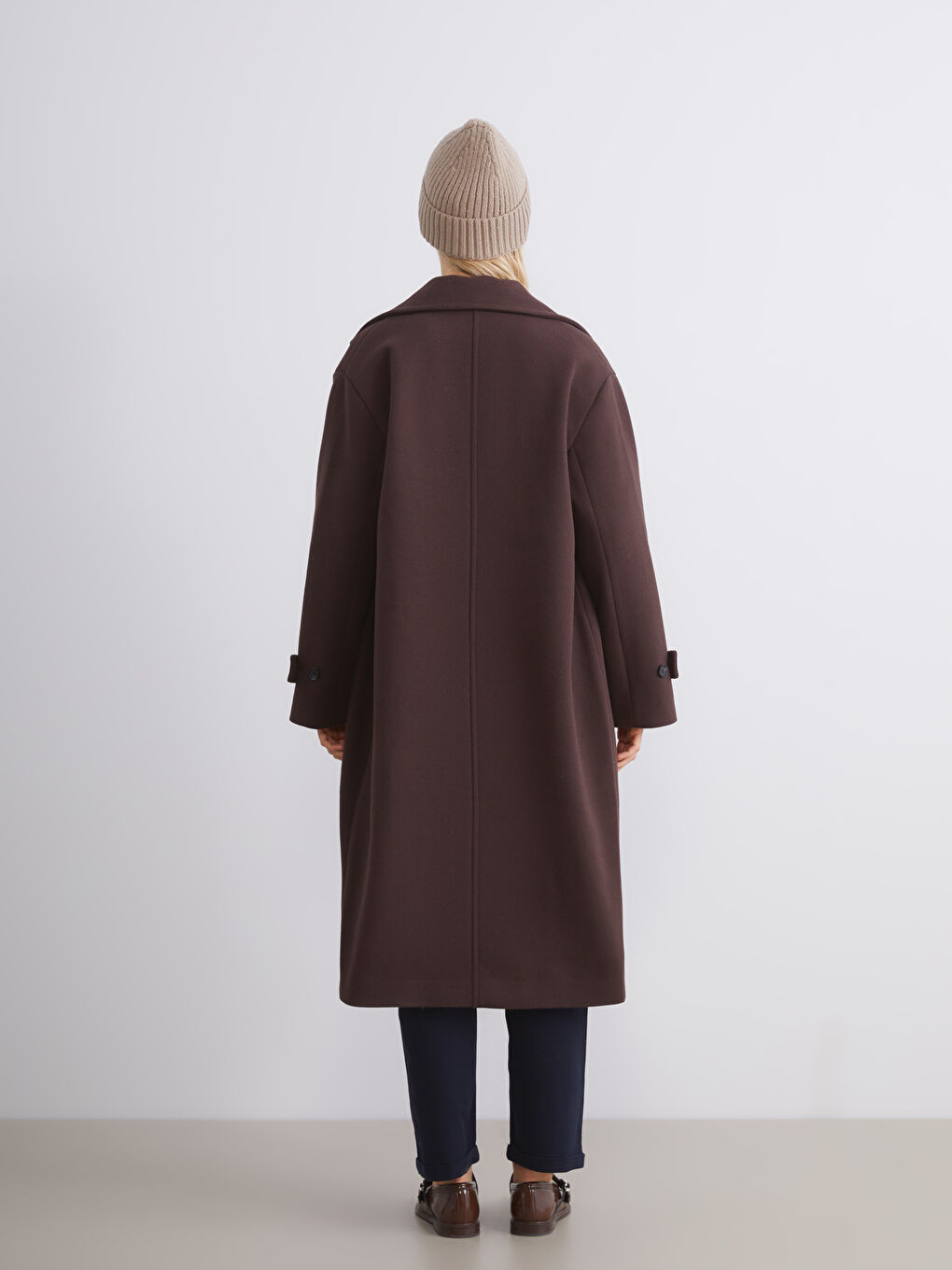 Double Breasted Women's Cachet Overcoat-4