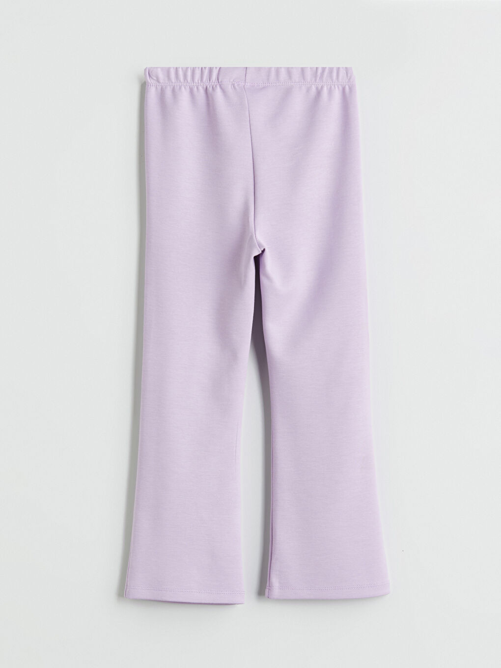 Lila Beli Lastikli Modal Karışımlı Kız Çocuk Tayt-2