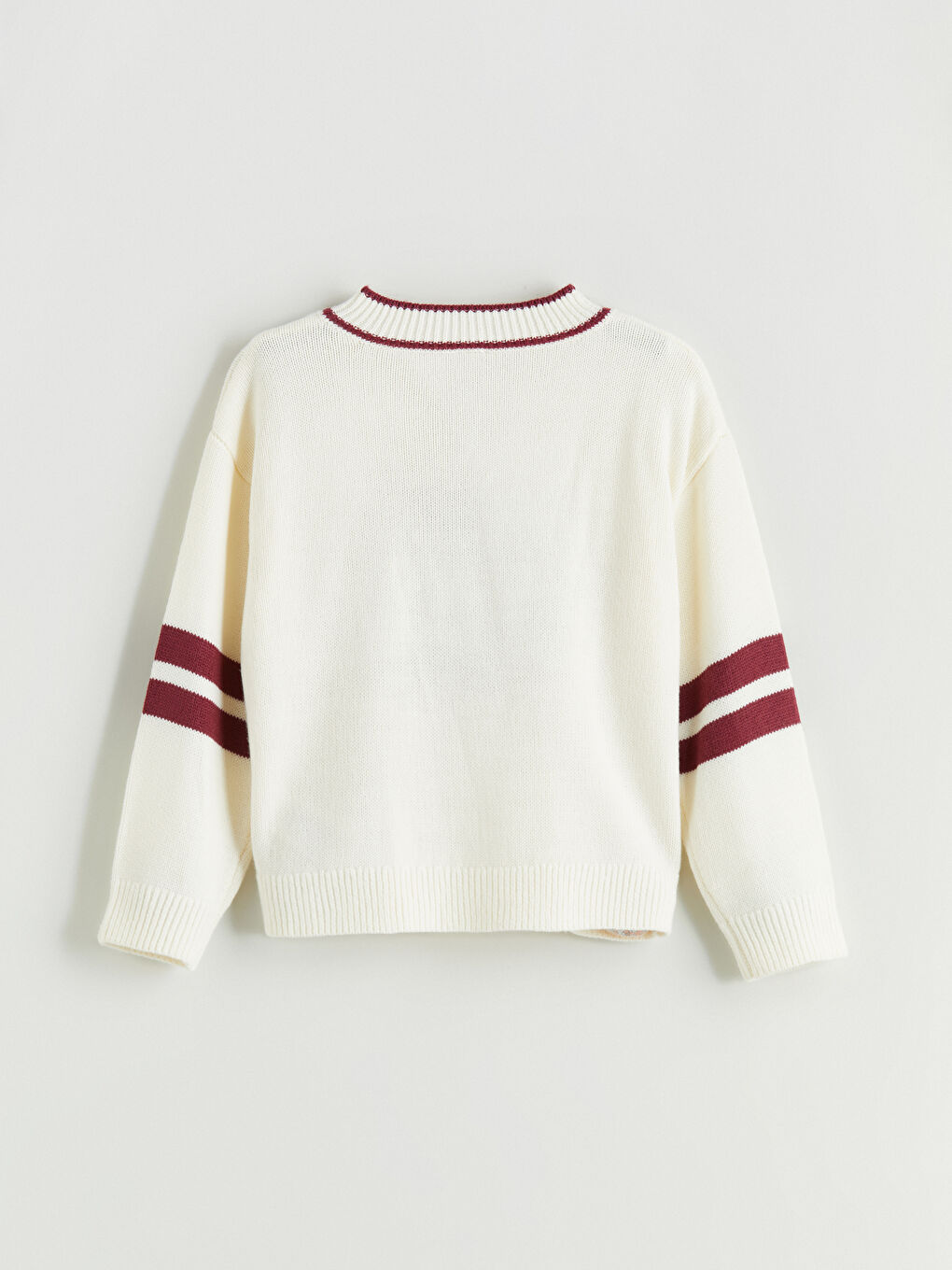 Girl ECRU Sweater-2