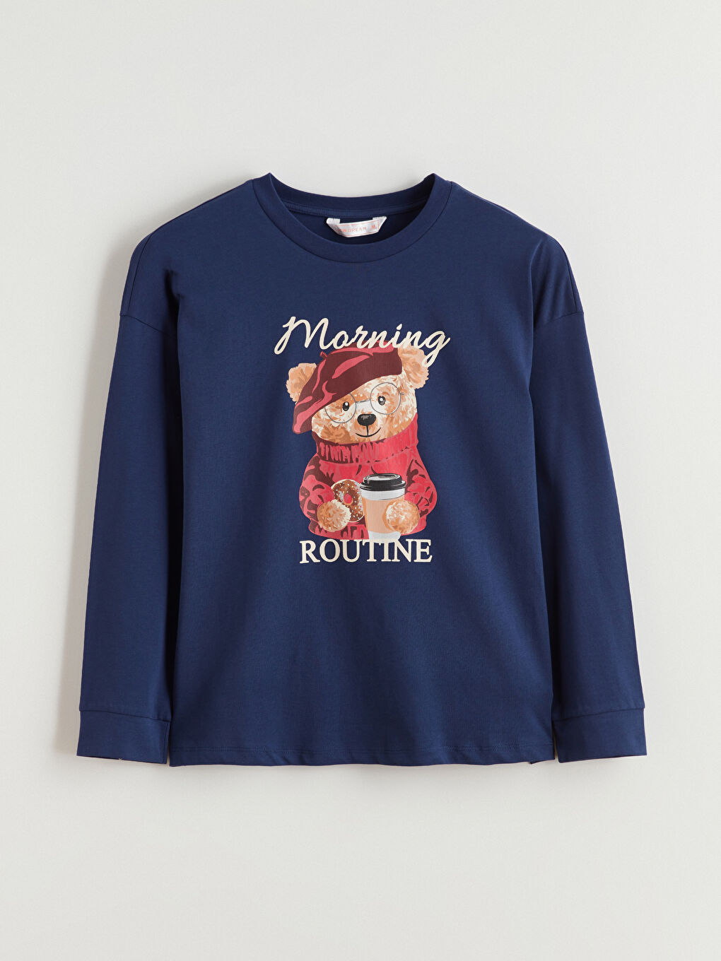 طقم بيجاما كحلي امرأة-5