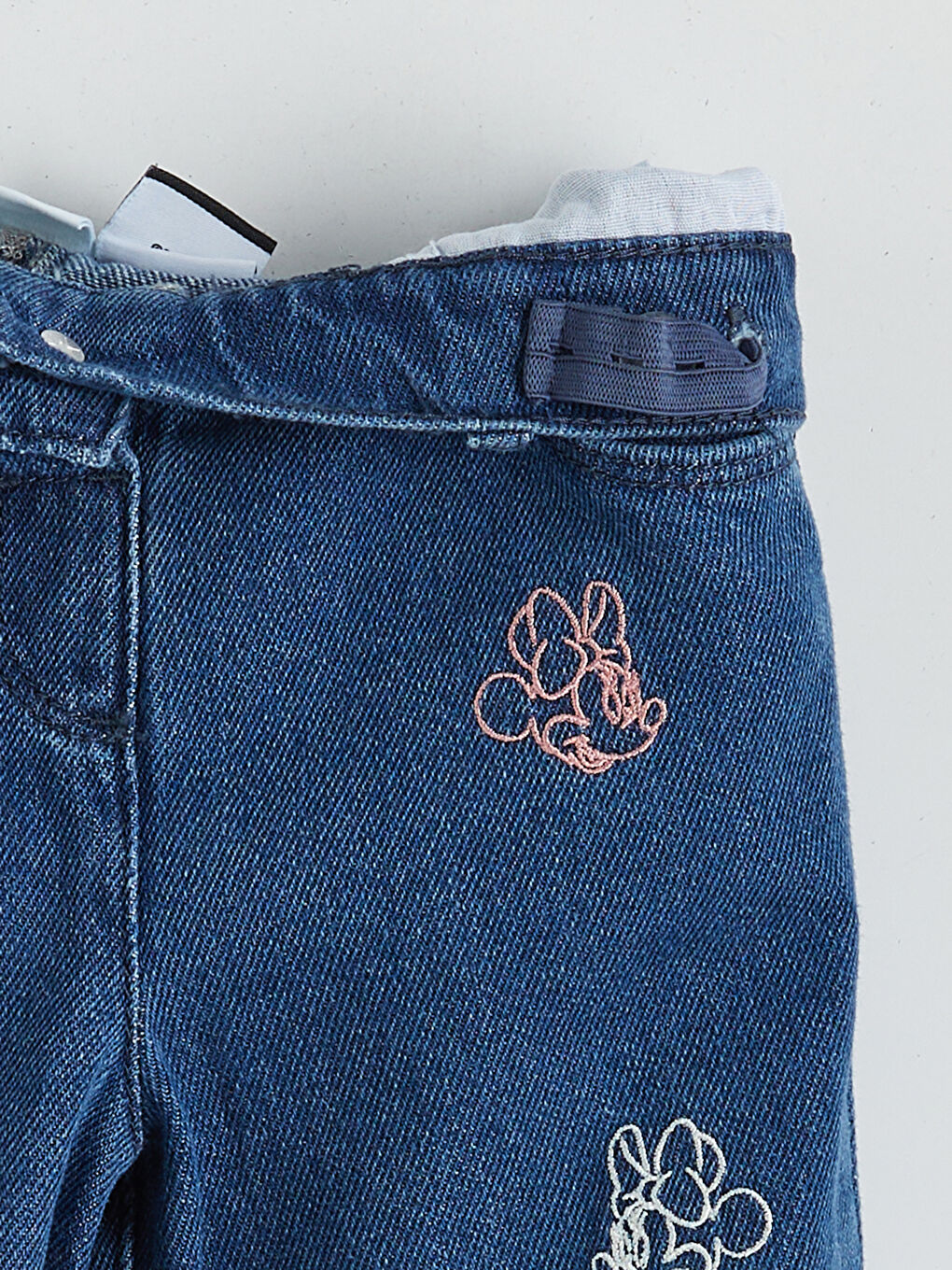 Minnie Mouse Embroidered Girls' Jeans-1