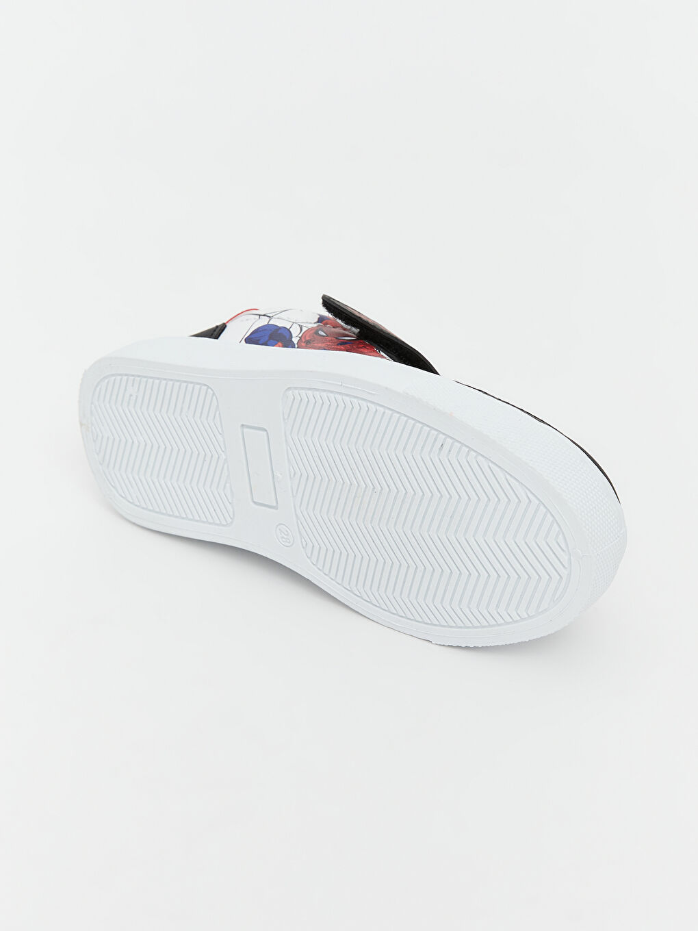 Siyah Spider-Man Baskılı Erkek Bebek Spor Ayakkabı-3