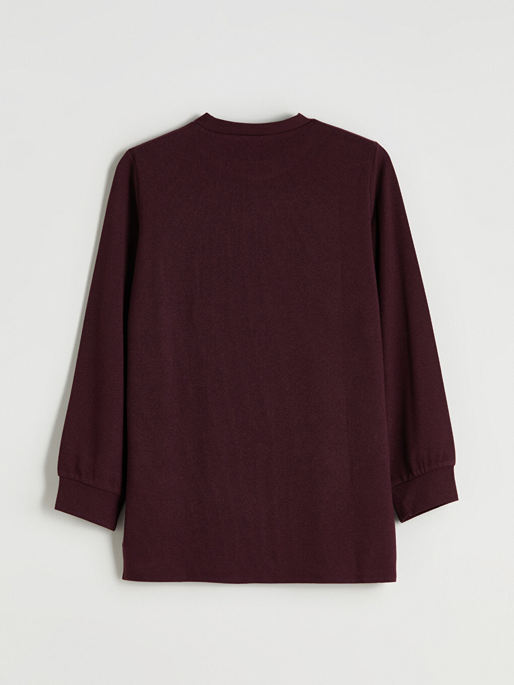 Rundhalsausschnitt Damen Sweatshirt-Tunika-6