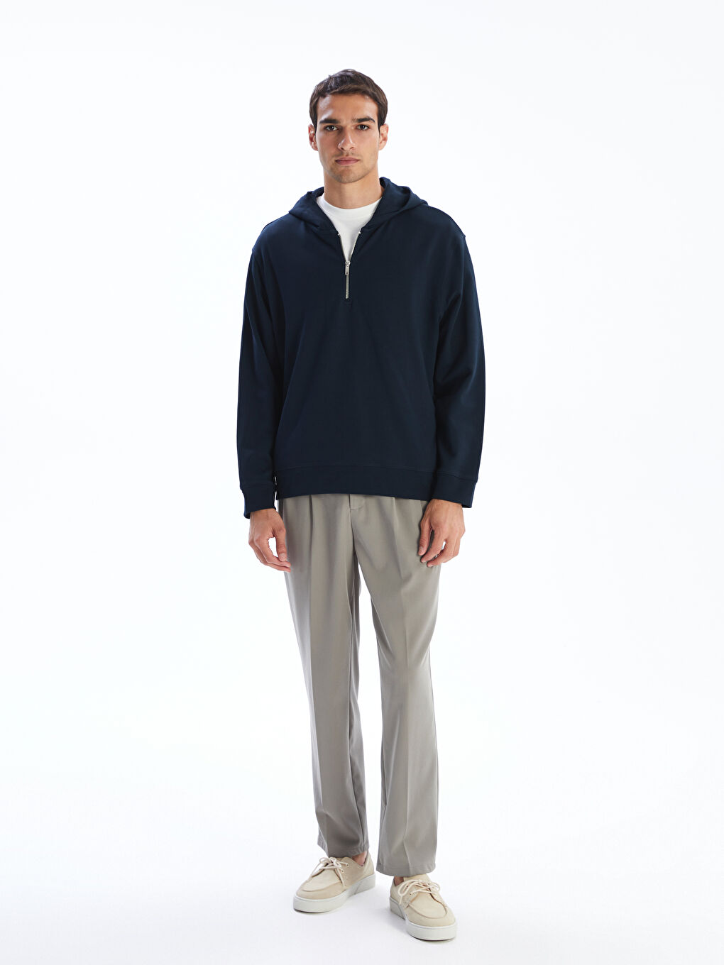 Мужское худи с длинным рукавом-1