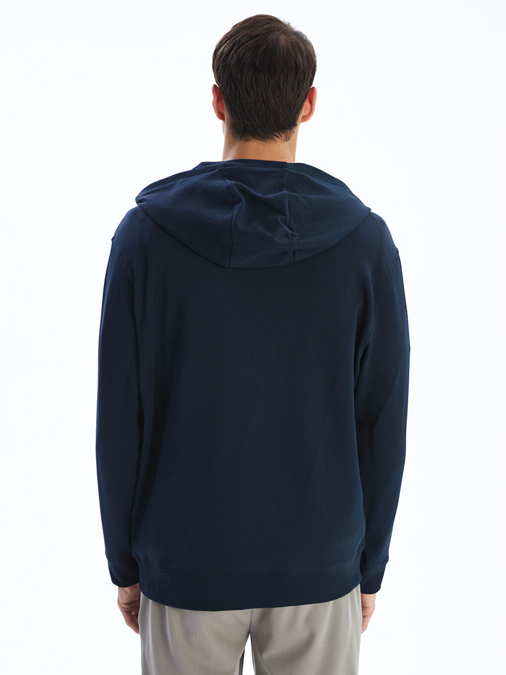 Мужское худи с длинным рукавом-3