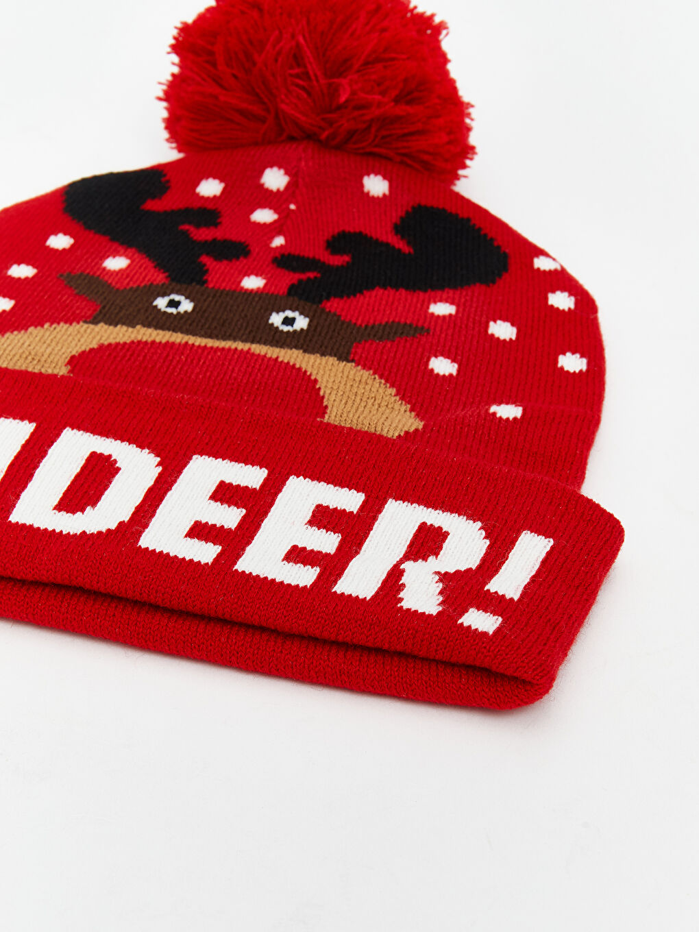 Karışık Yılbaşı Temalı Erkek Triko Bere-2