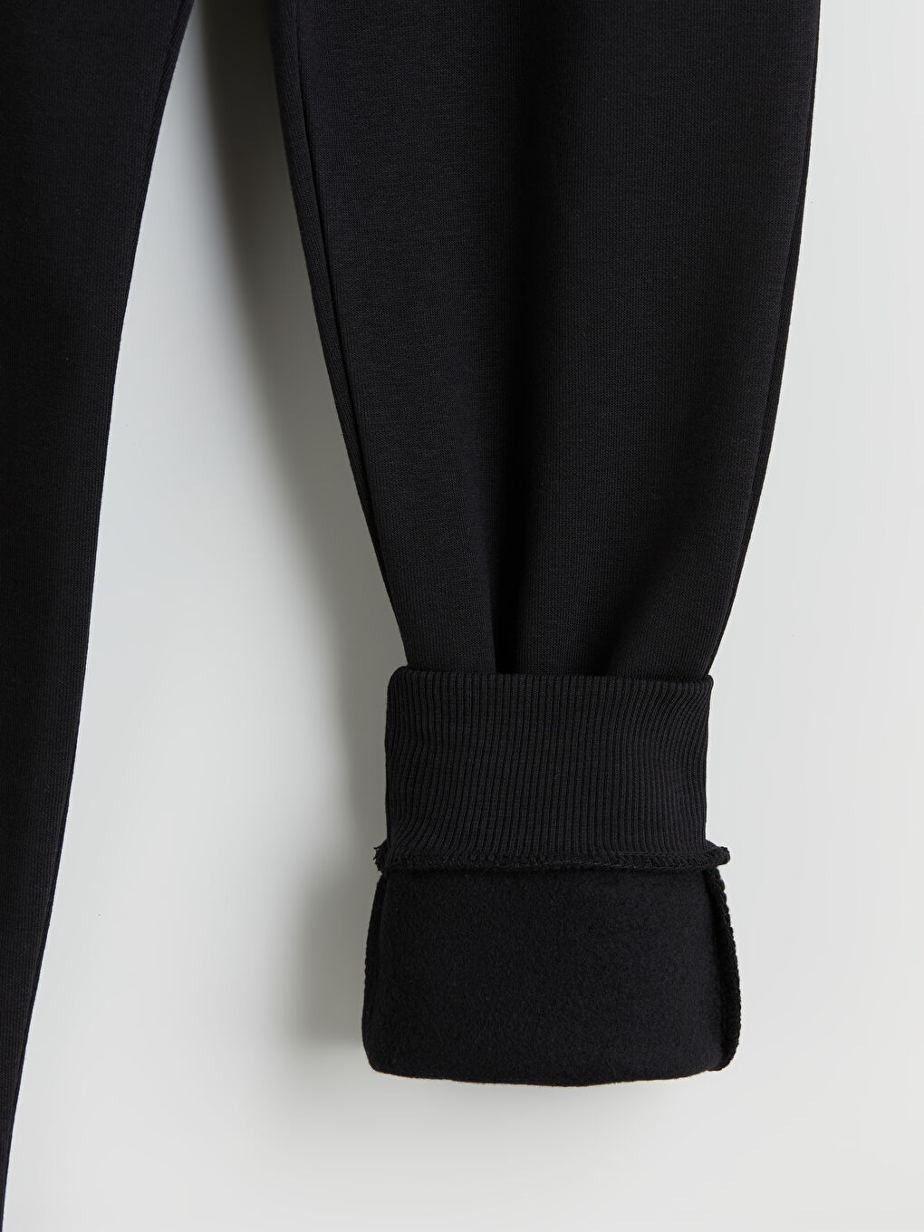 Siyah Beli Lastikli Erkek Çocuk Jogger Eşofman Alt-1