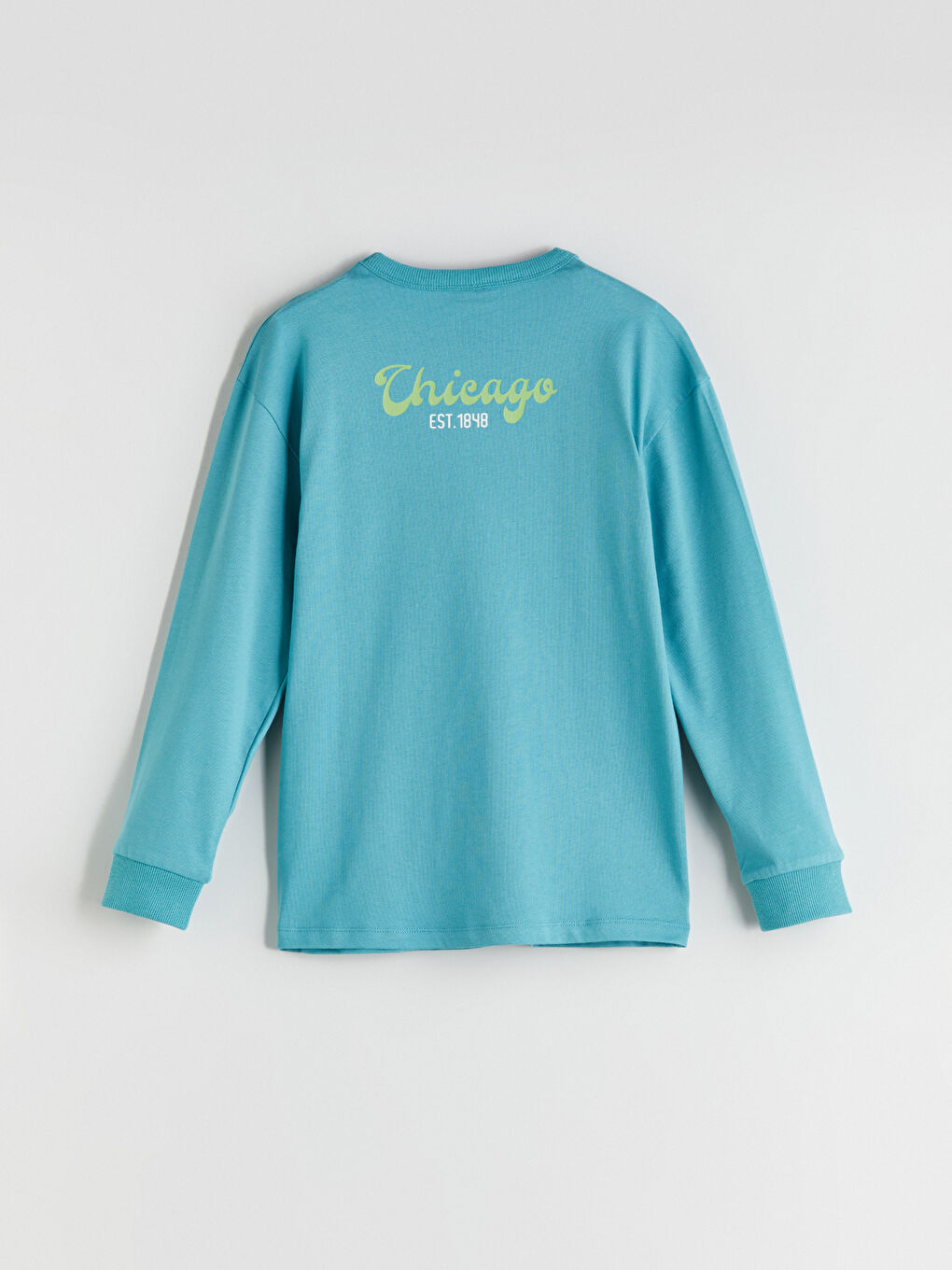 LCW ECO Crew Neck Printed Boys' T-Shirt -W5H107Z4-GDC