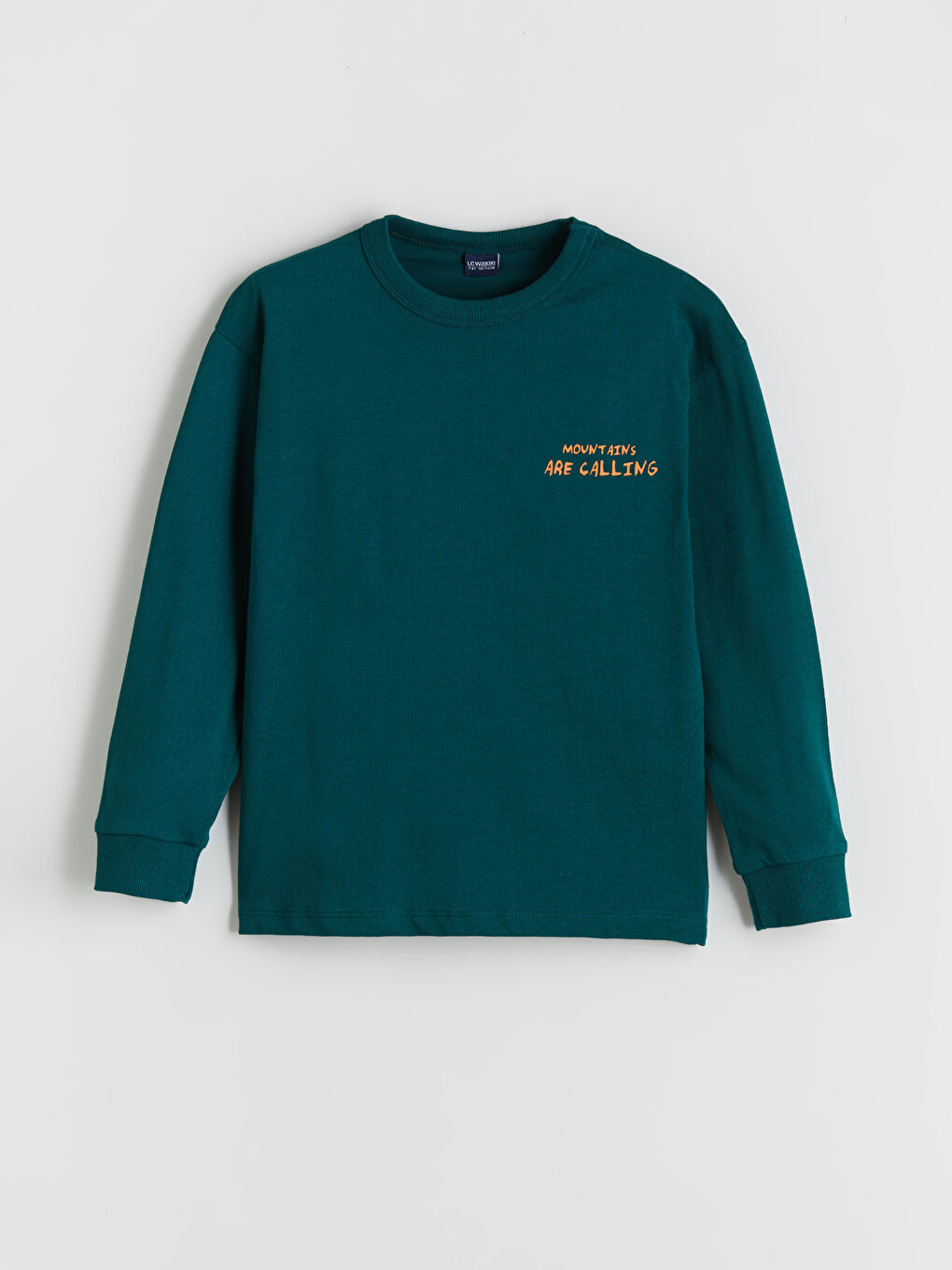 LCW Kids Crew Neck Printed Boys' T-Shirt -W5H108Z4-HLW