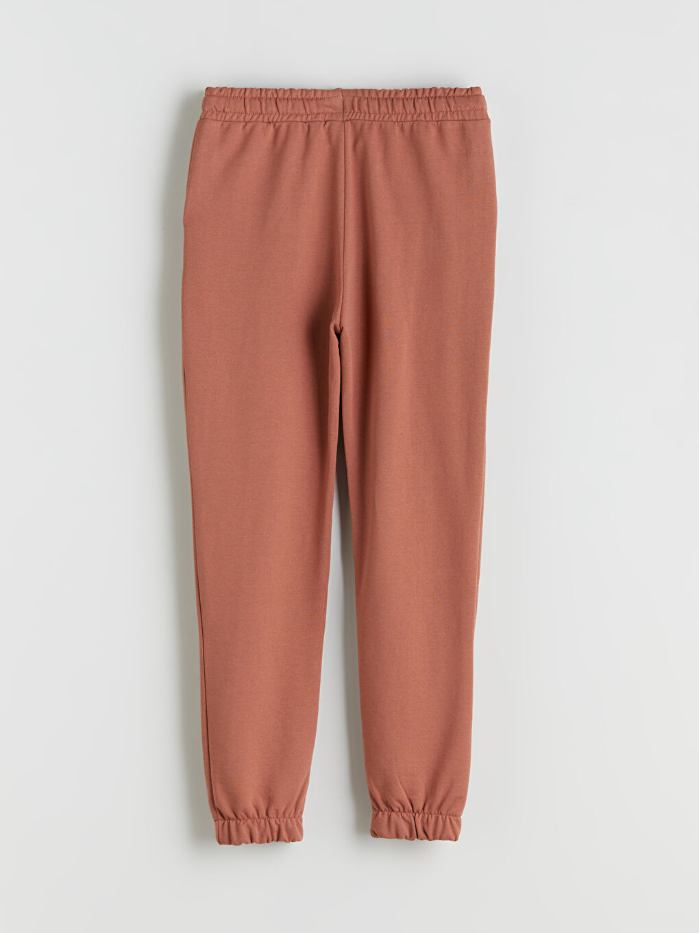 Kahverengi Beli Lastikli Erkek Çocuk Jogger Eşofman Altı-2
