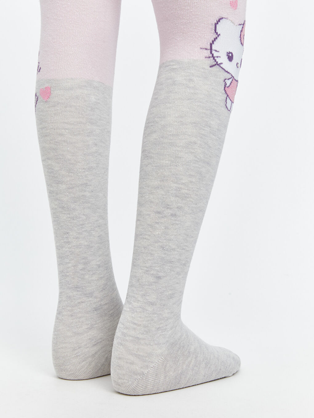 Hello Kitty Patterned Girls' Tights-2