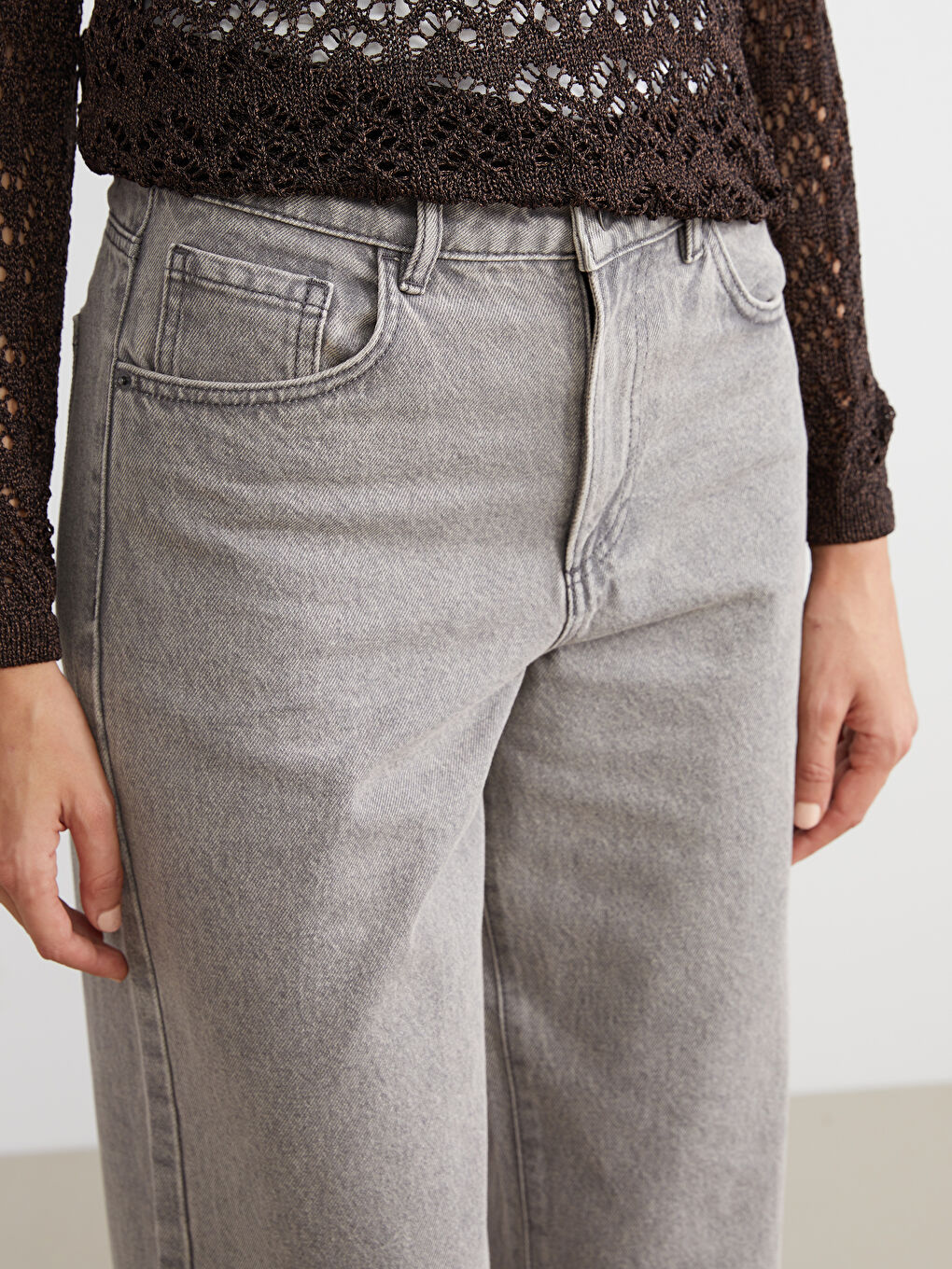 Wideleg Women's Jeans-2