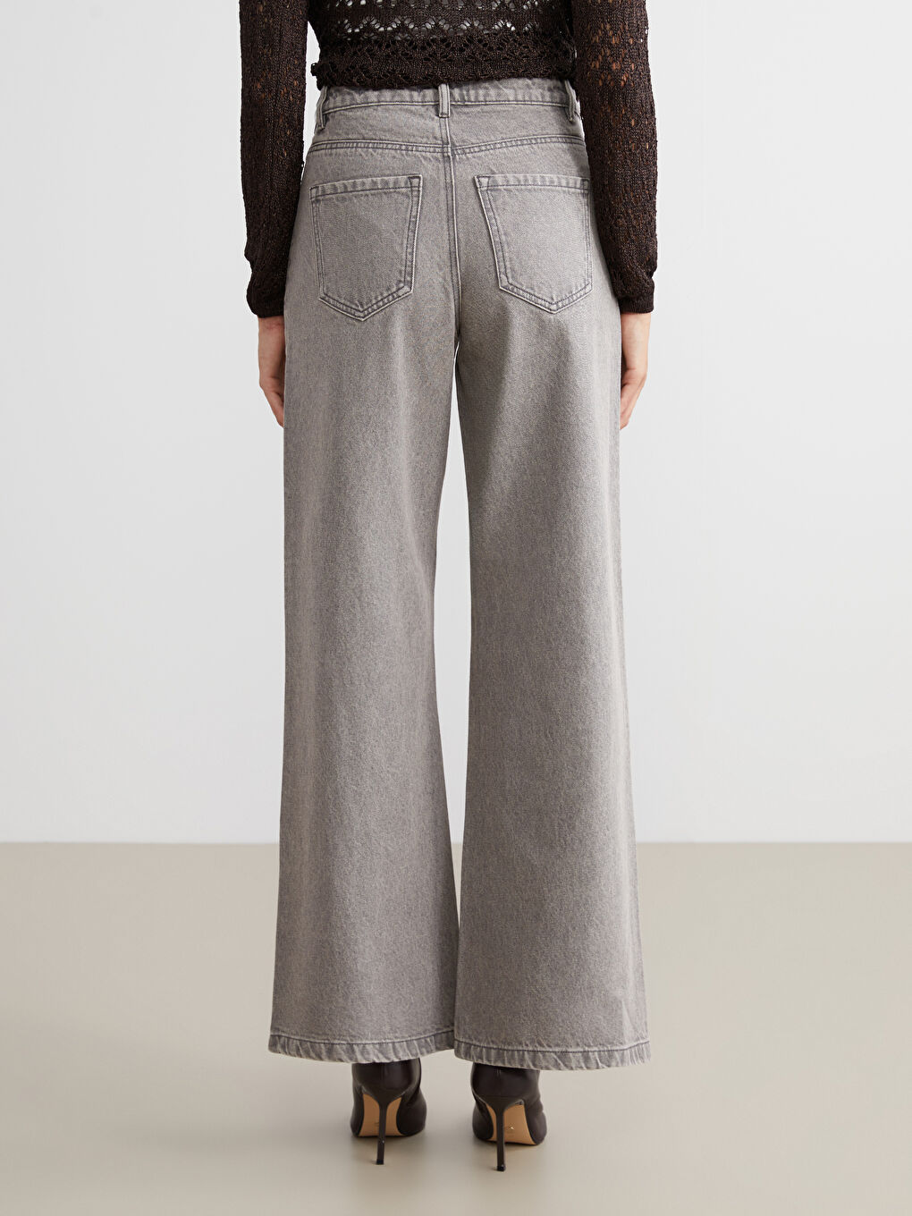 Wideleg Women's Jeans-3