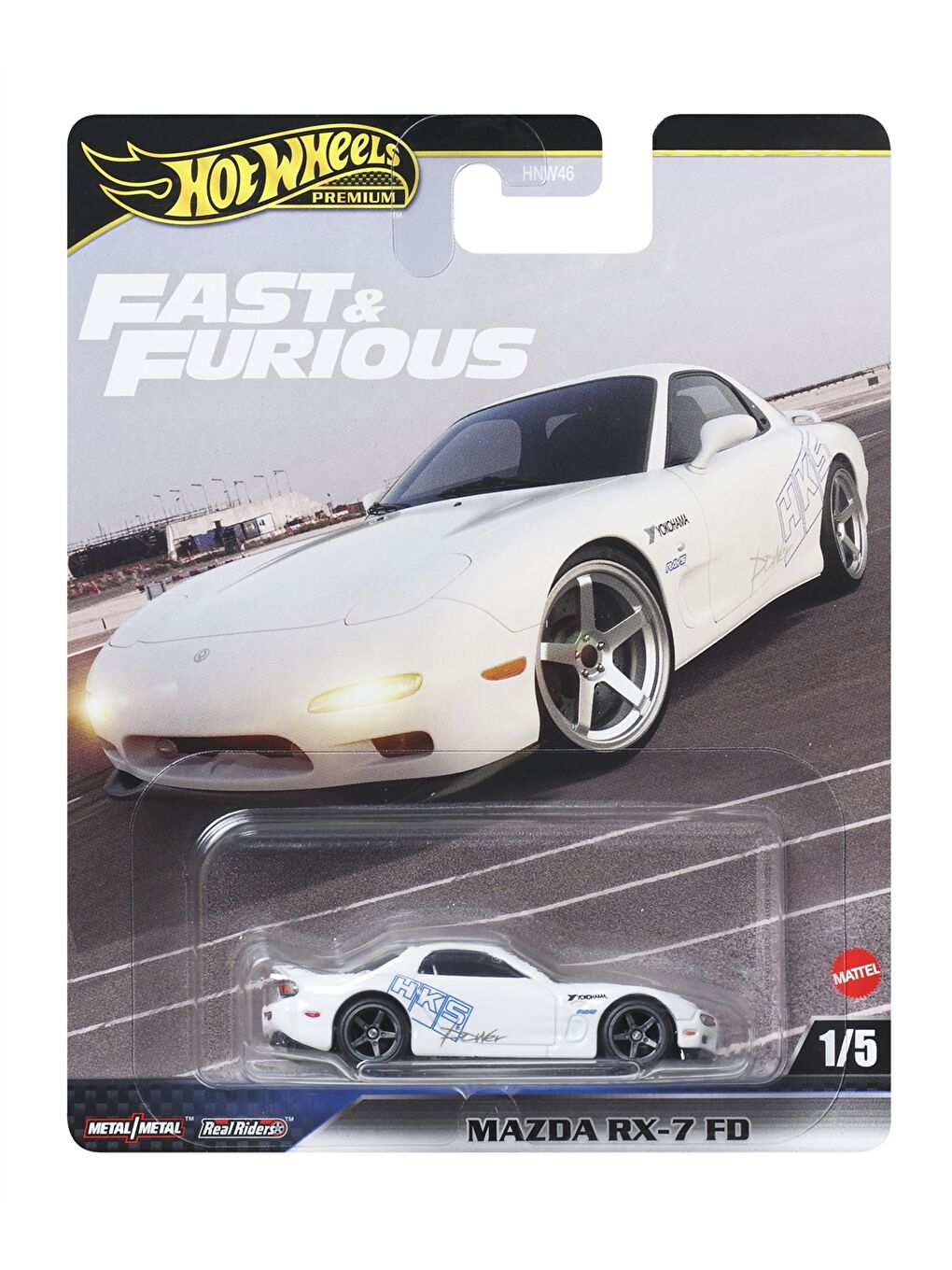 Hızlı ve Öfkeli HNW46 Oyuncak Araba-1