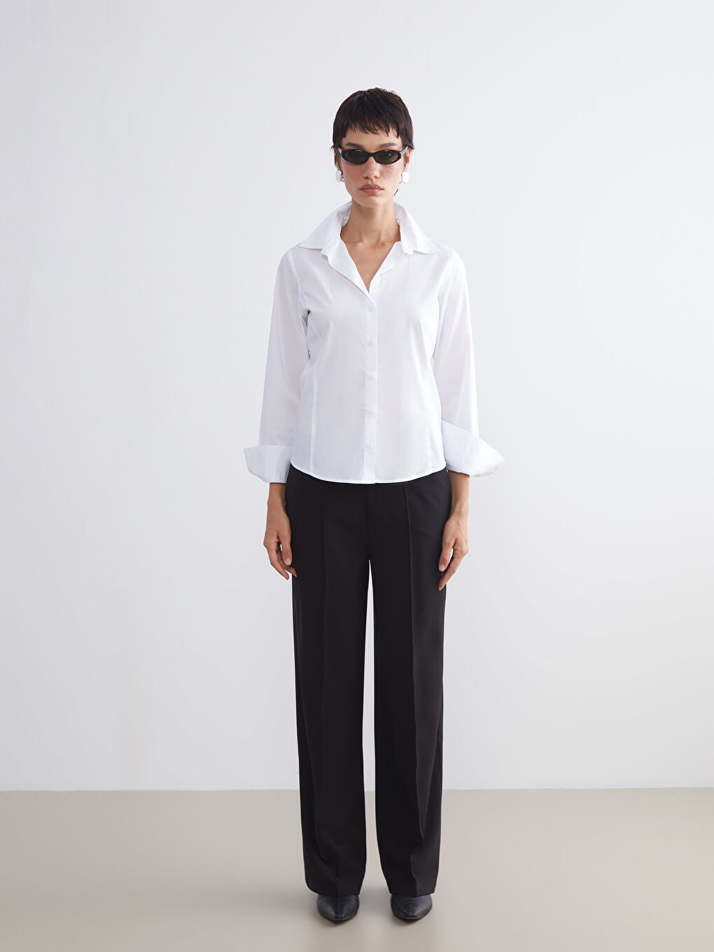 Poplin Women's Shirt-1